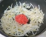 もやしの辛子明太子炒め作り方1写真