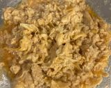 鶏ひき肉と湯葉丼⭐︎レンジで簡単⭐︎食べやすいとろみ作り方4写真