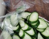 梅味噌󠄀ごまマヨきゅうり梅チューブでお手軽作り方1写真