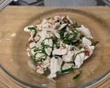茹でささみ!梅肉大葉みょうが和え✨作り方6写真