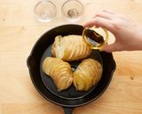 ハッセルバックポテトたらこソース作り方4写真