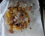 グリルで簡単チャーハン作り方1写真