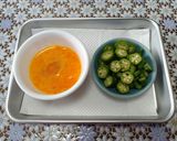 オクラ・プチトマト・コーンのコンソメスープ🍅🌽✨作り方2写真