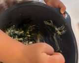 レンジで子供爆食　ほうれん草の胡麻マヨサラダ作り方6写真