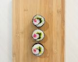 3色の漬け物海苔巻きのお弁当作り方7写真