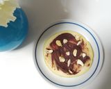 輪切りりんごチョコナッツがけ作り方3写真