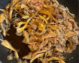 黒毛和牛の和風フレンチ焼き牛丼作り方6写真