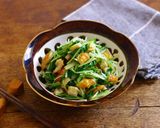 レンジで★水菜とちくわのめんつゆ和え作り方6写真