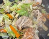 豚肉と野菜のあんかけ炒め作り方8写真
