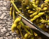 黒豆枝豆🌶️ペペロンチーノ作り方1写真
