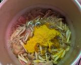 簡単★昼食！南瓜と茸とベーコンのスープ作り方4写真
