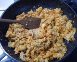 不器用韓国版炒飯、焼き飯ポックンパ作り方2写真