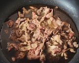 甘辛☆牛肉ガーリックチャーハン☆作り方1写真