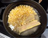 白だし香るもちもちとうもろこしご飯🌽作り方3写真