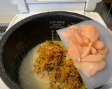 マイルドな辛味!新生姜炊き込みご飯✨作り方3写真