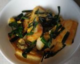 ニラと豆腐と卵の甘辛炒め作り方10写真