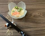 変わりスモークサーモンの山かけ作り方8写真