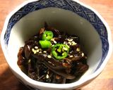 生きくらげと新生姜の佃煮作り方7写真
