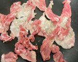 お弁当にも♪豚こま肉のケチャップ炒め作り方4写真