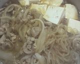つゆだく染みうま！濃厚な肉豆腐作り方4写真