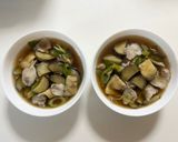 旨味凝縮!ナスと豚バラのレンジつけうどん作り方14写真