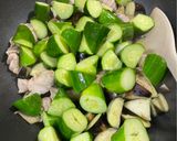 夏野菜の肉味噌炒め作り方4写真