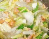 簡単！即席で作れる白菜鶏ガラスープ作り方6写真
