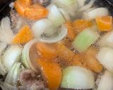 我が家の鉄板❣牛スジカレー♪ほろほろです作り方4写真
