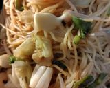シーフード焼きそば。作り方1写真