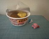 ☆カップ麺にタンパク質を☆卵チキラー🥚作り方1写真