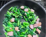 今日の副菜！簡単！ほうれん草と卵のソテー作り方3写真