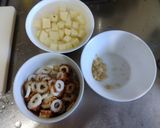 生姜香る！さつまいもと竹輪の炊き込みご飯作り方1写真