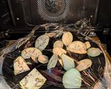 鶏むね肉と茄子の香味黒酢炒め作り方2写真