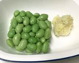 冷凍枝豆のレモン入り塩糀でサラダ作り方1写真