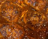 デミきのこハンバーグ作り方8写真