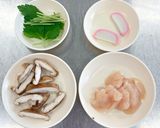 フライパンで雪中椎茸の茶碗蒸し作り方3写真