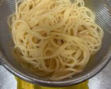 和えるだけ！明太マヨの大葉乗せ冷製パスタ作り方1写真