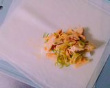 ＊焼豚とメンマとさけるチーズの春巻＊作り方2写真