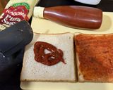 シロップ類少しで味変の簡単ピザトースト作り方1写真