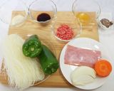 簡単焼きビーフン作り方1写真