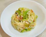 セロリのチャーハン❷ 食感と香りを楽しむ作り方9写真