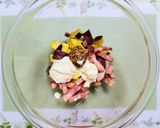 簡単夕飯副菜薩摩芋クリチマスタードサラダ野菜料理作り方7写真