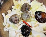 蛤と白菜の酒蒸し(4毒抜き)作り方3写真