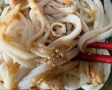 レンジで簡単！濃厚ピリ辛ごま冷やしうどん作り方4写真