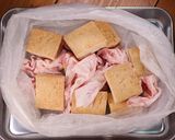 豚ともちもち厚揚げの☆秋のポン酢炒め🤩🍚作り方2写真