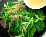 簡単♪豚こまと小松菜の塩バター炒め作り方6写真