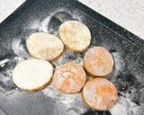 あん肝と長芋のレモンバターソテー作り方3写真