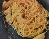 新じゃが芋のじゃがバタ明太パスタ作り方7写真