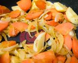野菜カレー●たまかけチキンミルクカレー作り方1写真