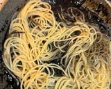 釣って来たヤリイカでイカ墨パスタ作り方12写真